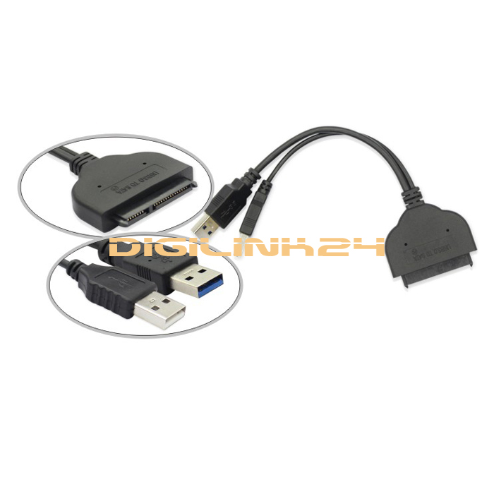 KBIBCK SATA USB Adapter - USB 3.0 Zu SATA Für Festplatten & SSDs