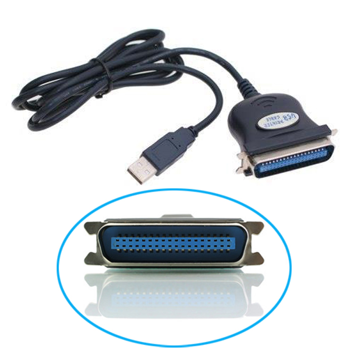 M40C 0,8m USB zu IEEE 1284 36pin Parallel Drucker Adapter Kabel fü USB Anschluss eBay
