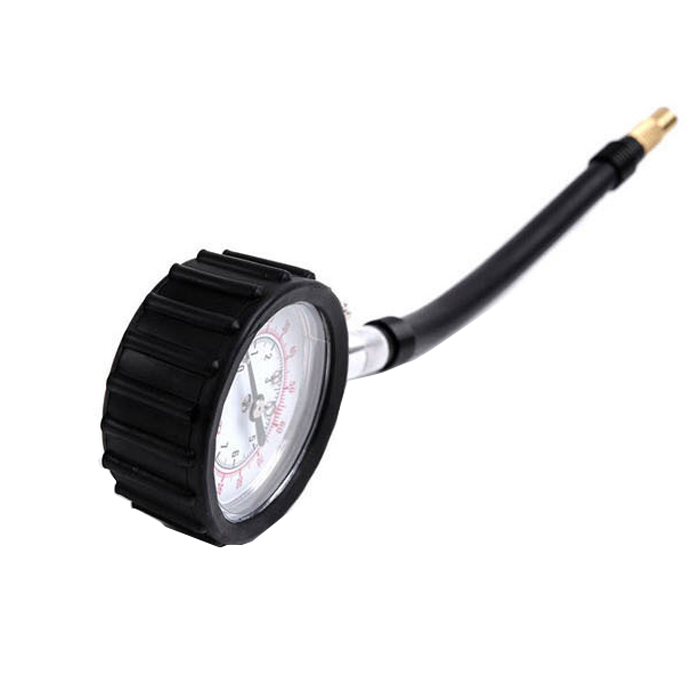 Reifendruckmesser Mit Koffer - 100 PSI / 7,5 Bar Luftdruckprüfer Für Auto & Motorrad