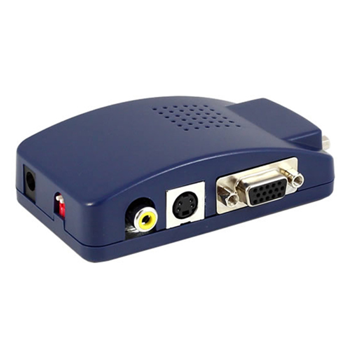 BNC To VGA Video Converter, BNC Camera Composite S-Video To VGA Converter Adapter In - Foto 4